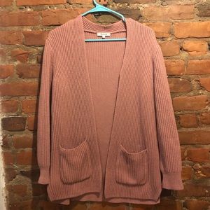Madewell ribbed cardigan sweater